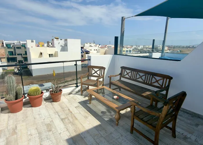 Casa Patrizia A Modern Ocean View Surf & Beaches Walk In Elcotillo * El Cotillo (Fuerteventura)